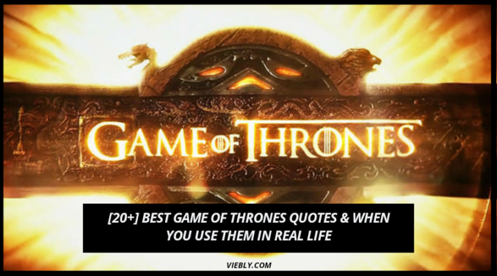 Best Game of Thrones Quotes