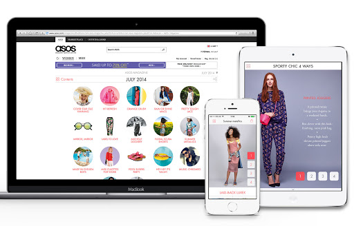 ASOS shopping app- best shopping apps for iOS users.