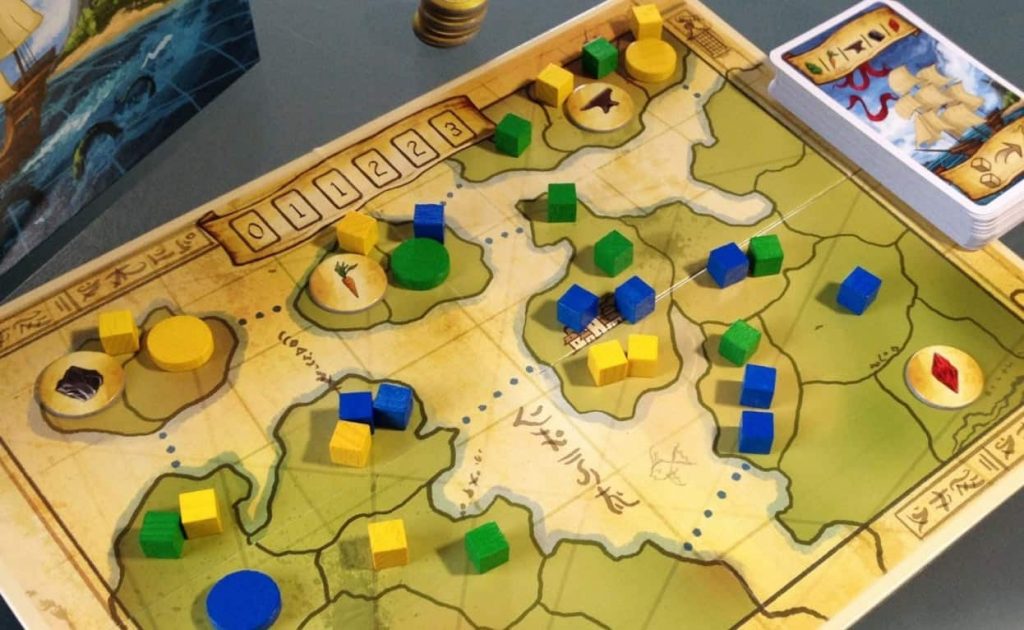 Eight-Minute Empire- best board games for ios users in 2021