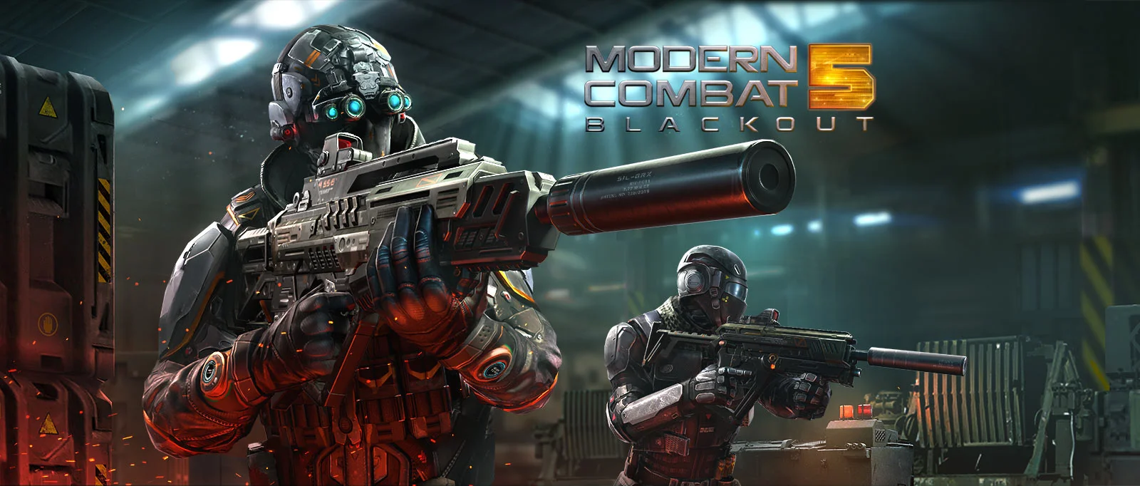 Modern Combat 5 Logo: Best shooter games
