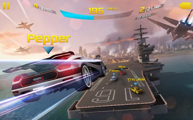 asphalt 8: best multiplayer games iOS