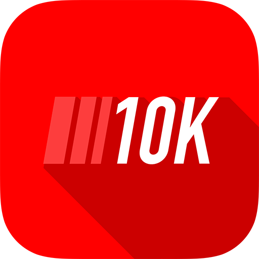 10K Logo: Health and fitness apps