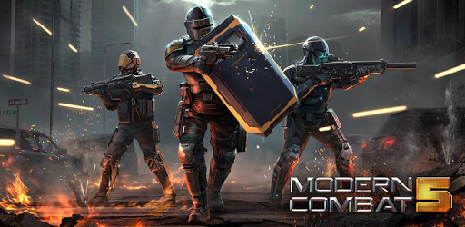 Modern combat 5: best multiplayer games android