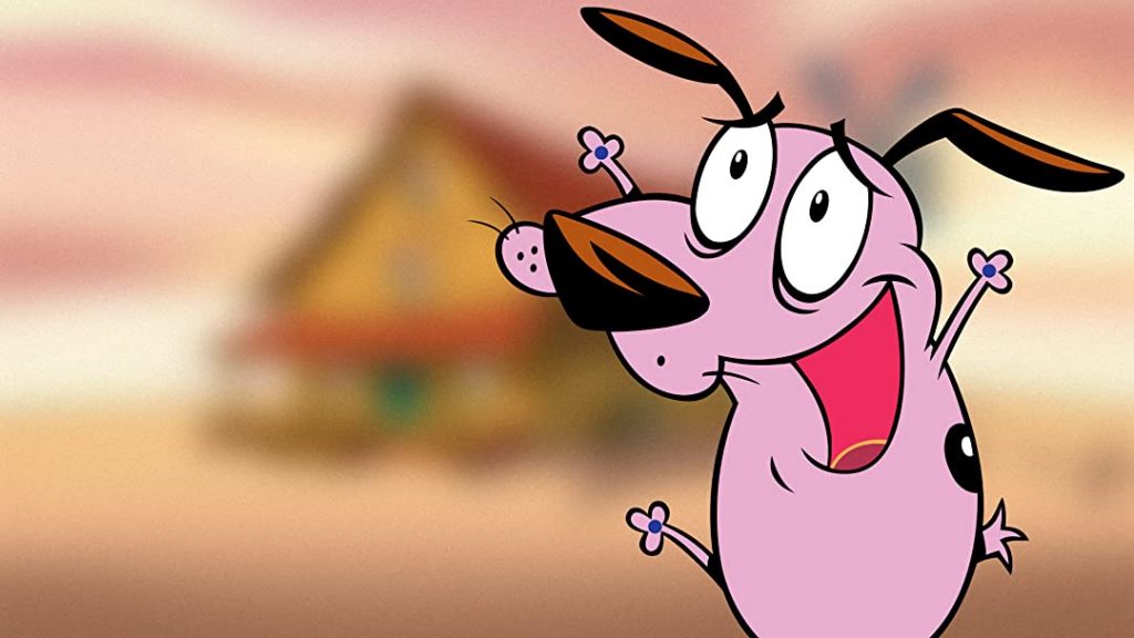 Courage The Cowardly Dog: Best 90's cartoon Network shows
