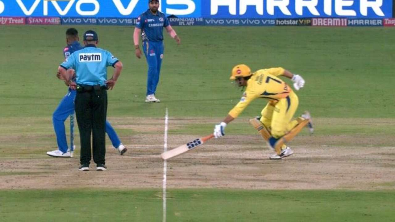 Dhoni's controversial Run-Out