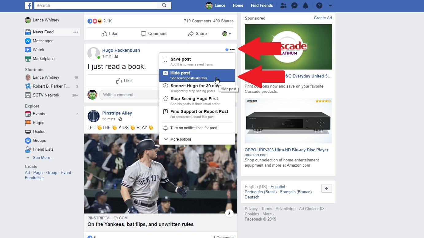 Hide Facebook post: Easy Ways to Hide and Unhide a Post on Facebook