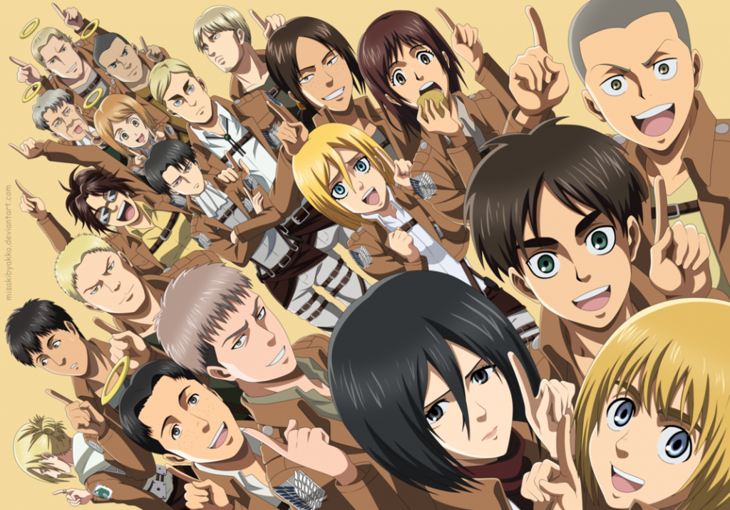 Humans- Nahhhhh!       Attack on Titans' Characters- Yehhh!