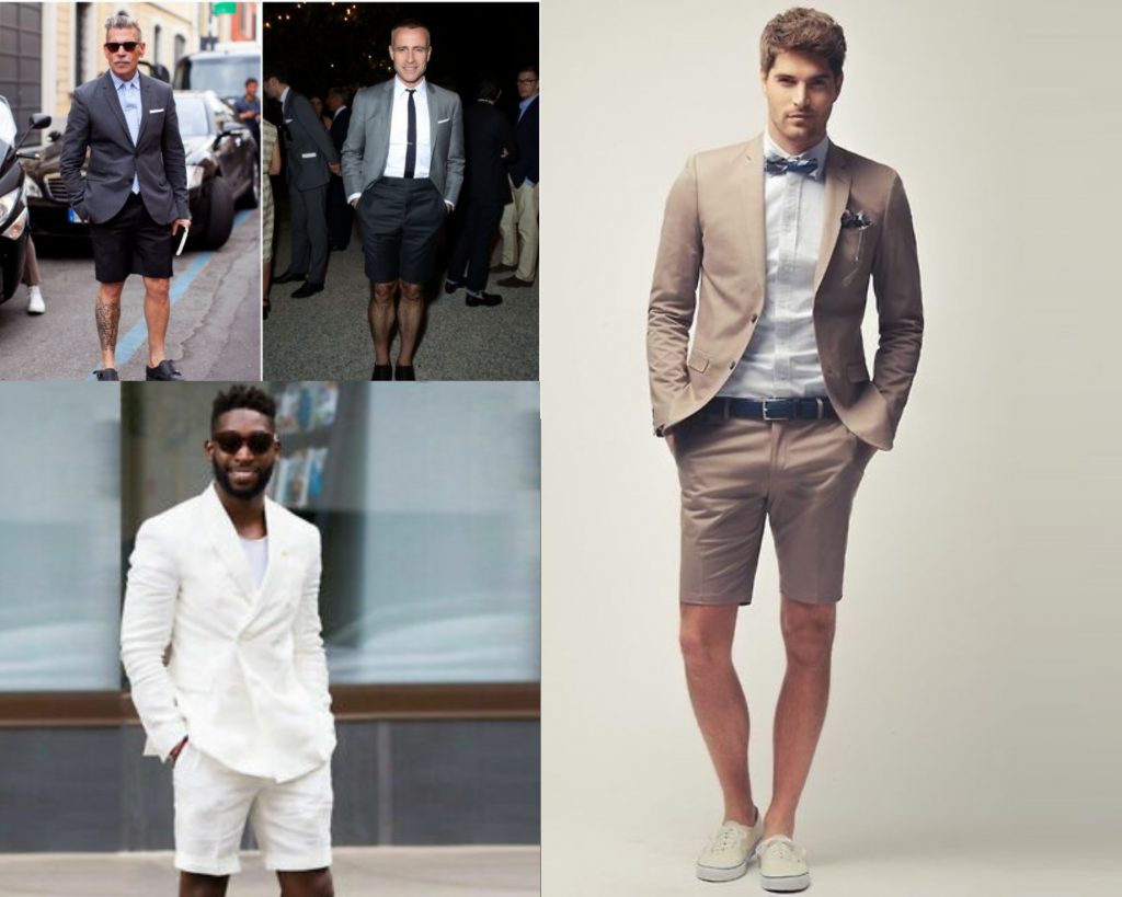 #Shorts Suits- Trendy choice, I see.