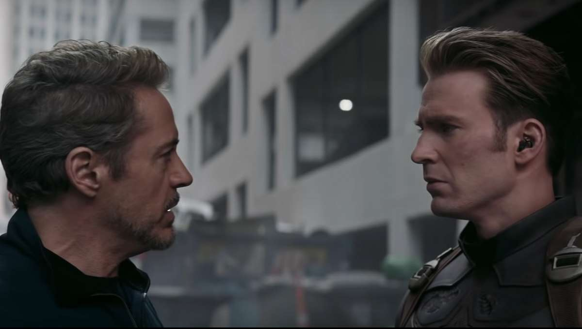 Tony stark listens to Captain America 