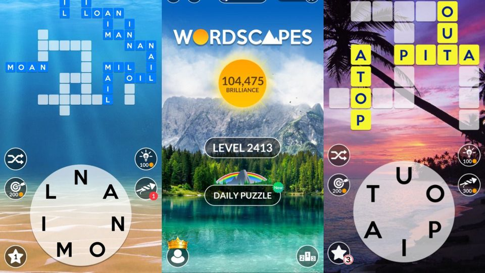 Wordscapes: Best Offline iPhone Games for iOS in 2021