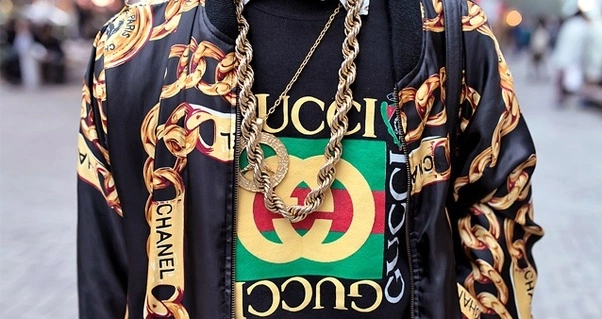 5# Because Gucci = Wealth!