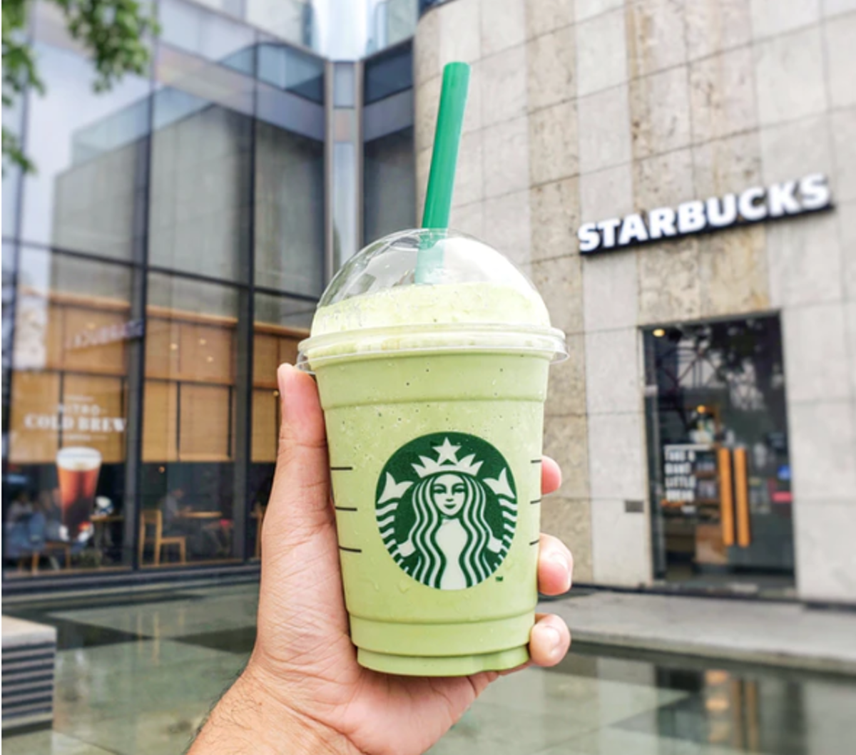 Peppermint Matcha with Cold Foam: 16 Famous TikTok Starbucks Drinks That Deserve Your Attention