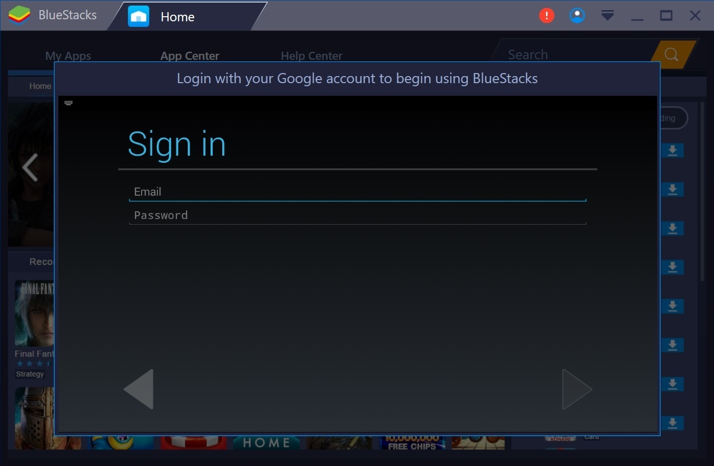Bluestacks: Download PhonePe App on PC 