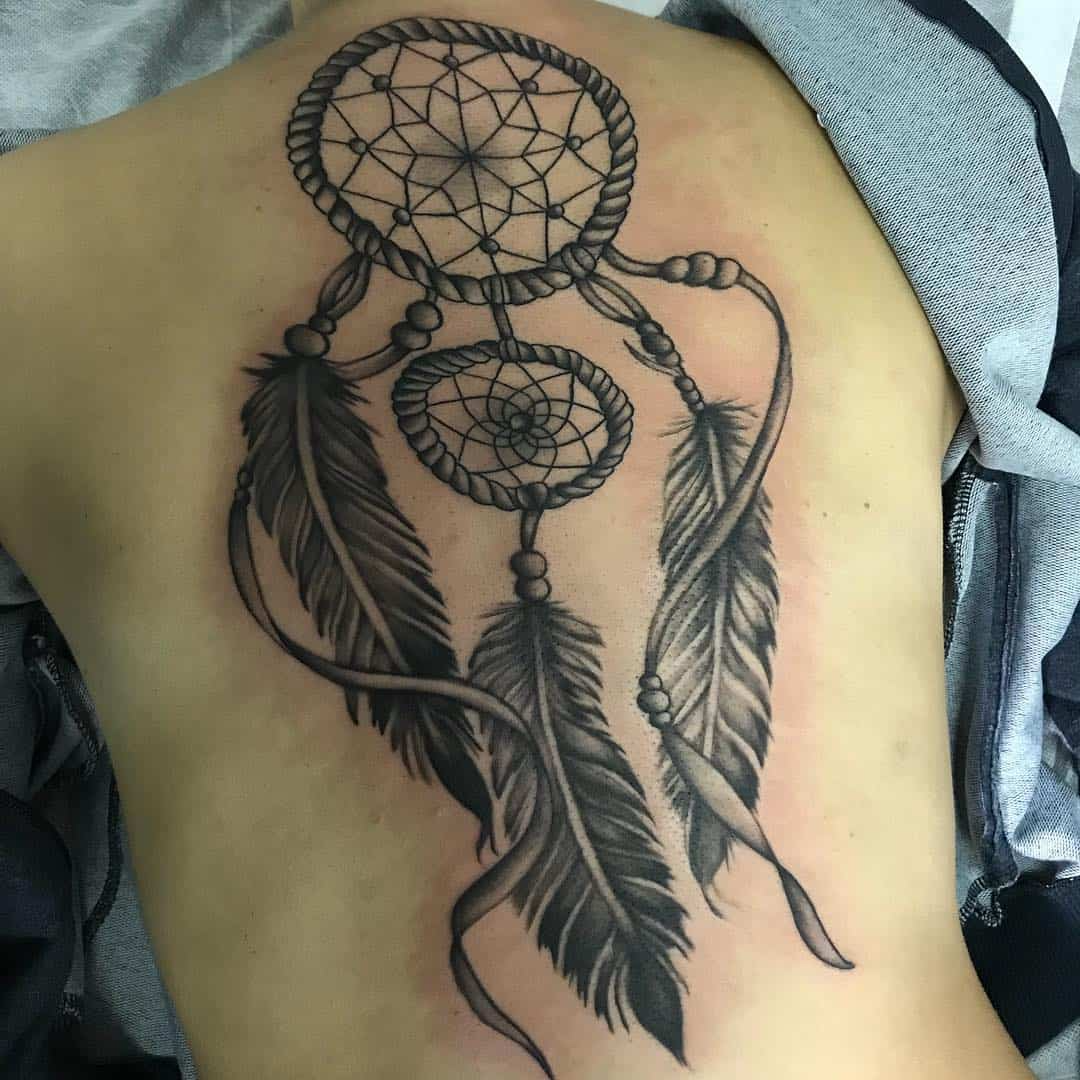 Dreamcatcher Native American Tattoo