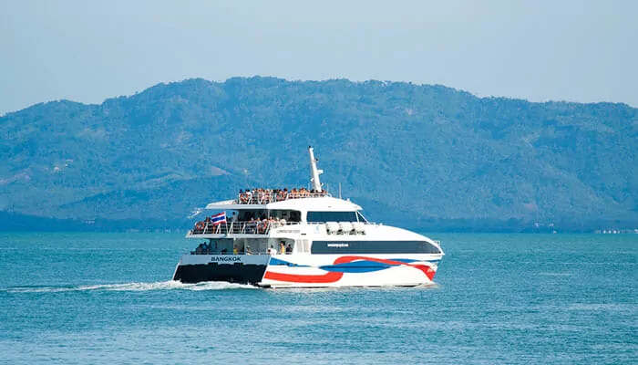 Surat Thani - Koh Samui Ferry  How to reach the full moon party?