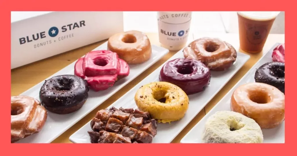 Blue star Donuts | The Fancy Donut is Winking at you