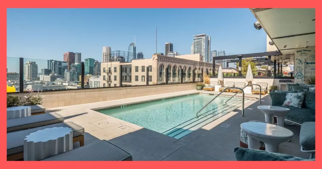 The Hoxton Downtown, LA 
5 Best Hotels with Pool in LA | Swim like a Swan