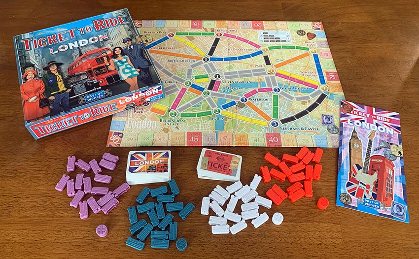 ticket to ride London: Cheap Board Games