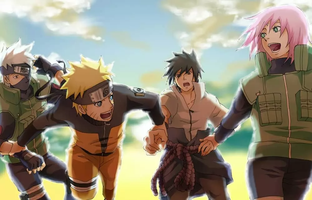 Naruto with sasuke, sakura and kakashi: Goku vs Naruto Is Finally Happening 