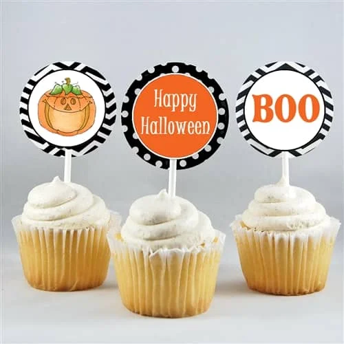 cupcake toppers: Halloween Gifts 