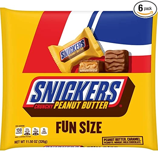 Snickers crunchy peanut butter squared