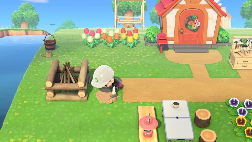 Crafting Log Stakes In Animal Crossing: New Horizons 