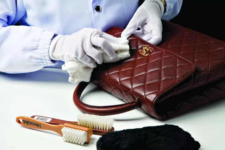 1# Cleaning Leather Bag Using A Leather Soap! 