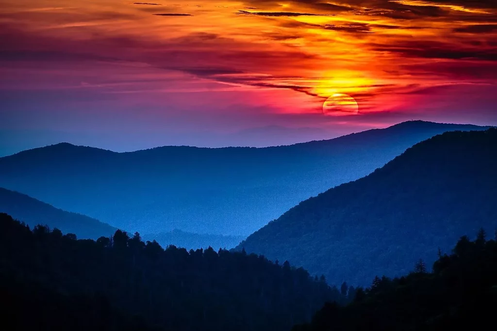 Great Smoky Mountains National Park In Tennessee
