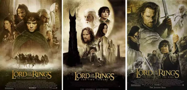 #4 The Lords Of The Rings Trilogy (2001-2003)