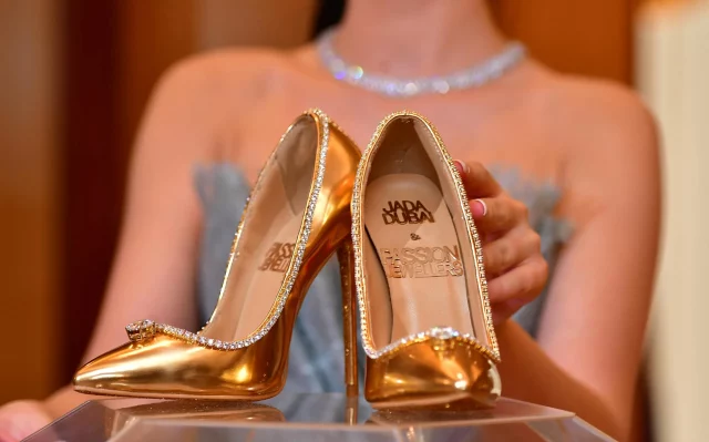 Diamond Shoes By Jada Dubai & Passion Jewelers
