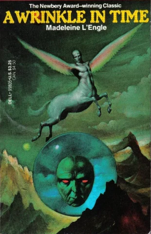 7# A Wrinkle In Time By Madeleine L'Engle (1962)