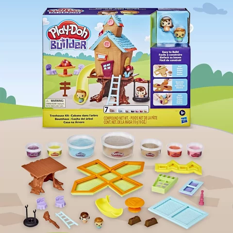6# Play-Doh Treehouse Builder 