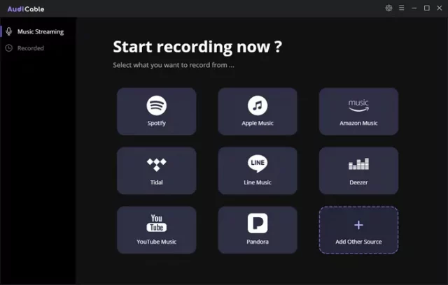 3# Use AudiCable Audio Recorder To Record YouTube Music For Offline Streaming!