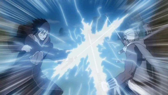 Sasuke Vs. Killer B | Sasuke Fights With The Eight-Tails Jinchuriki