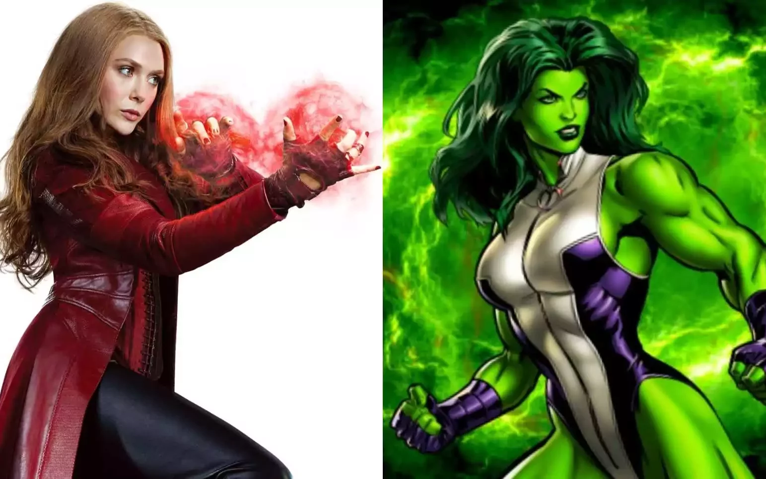 Wanda Vs. She-Hulk | The Fight Between SuperFemales