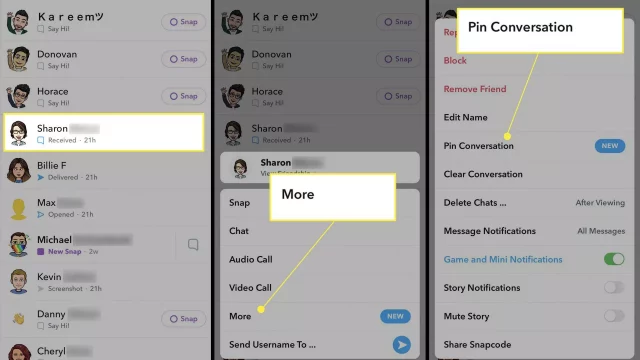 How To Pin Someone On Snapchat And Have Quick Access To Them!