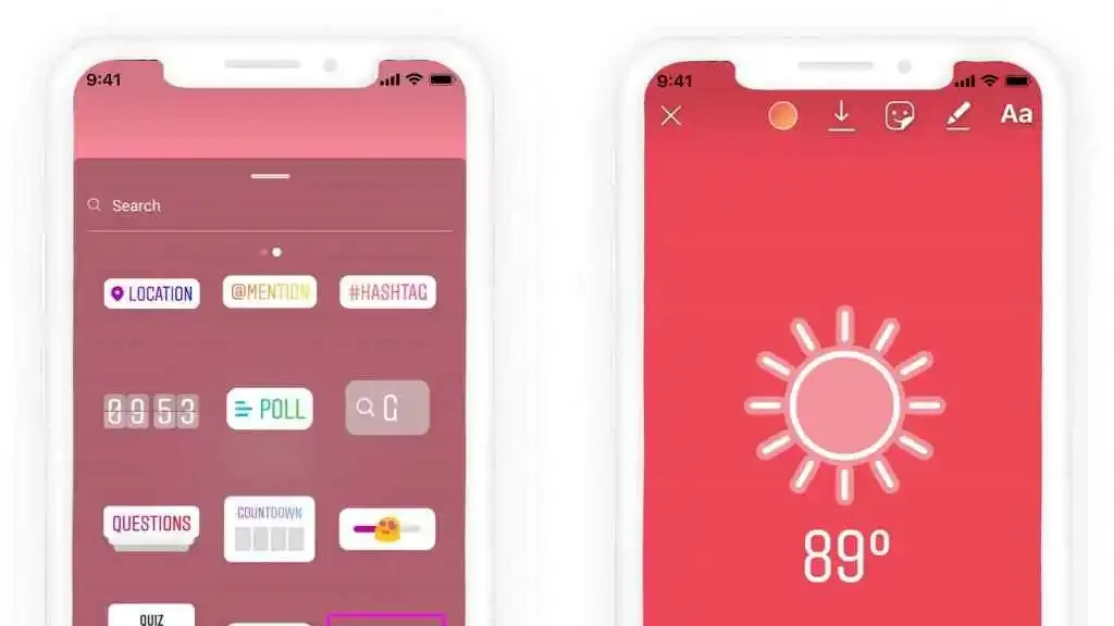 How To Put Weather On Instagram Story | Have Fun With Temperature Sticker!