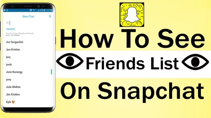 How To See Someones Snapchat Friends List? 1 Simple Solution!