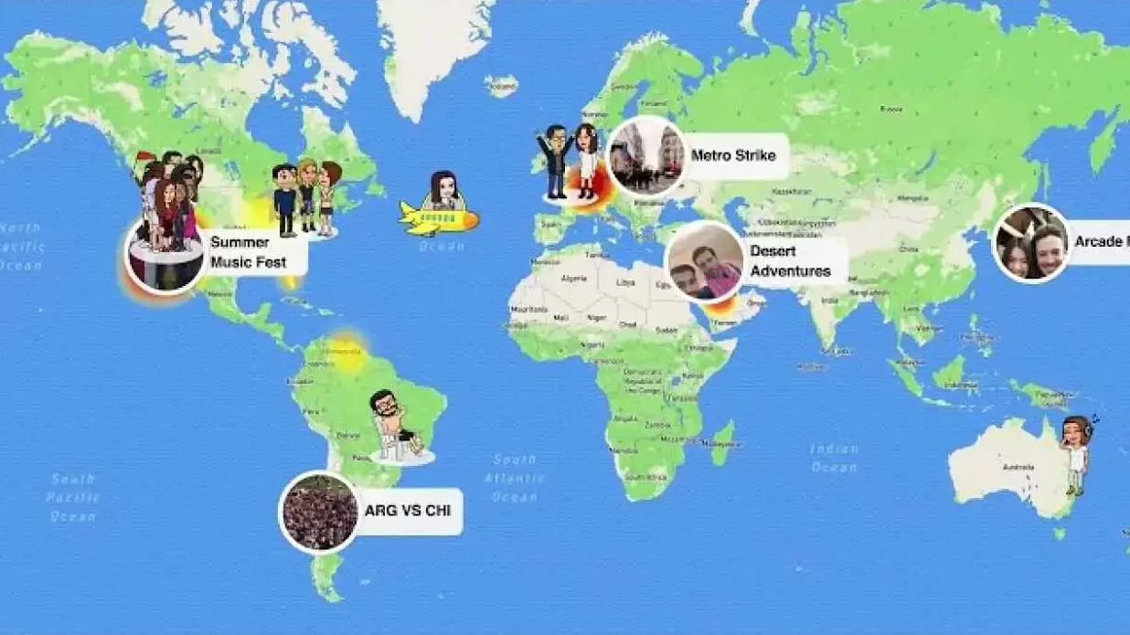 What Is The Holding Phone Bitmoji On Snap Map?