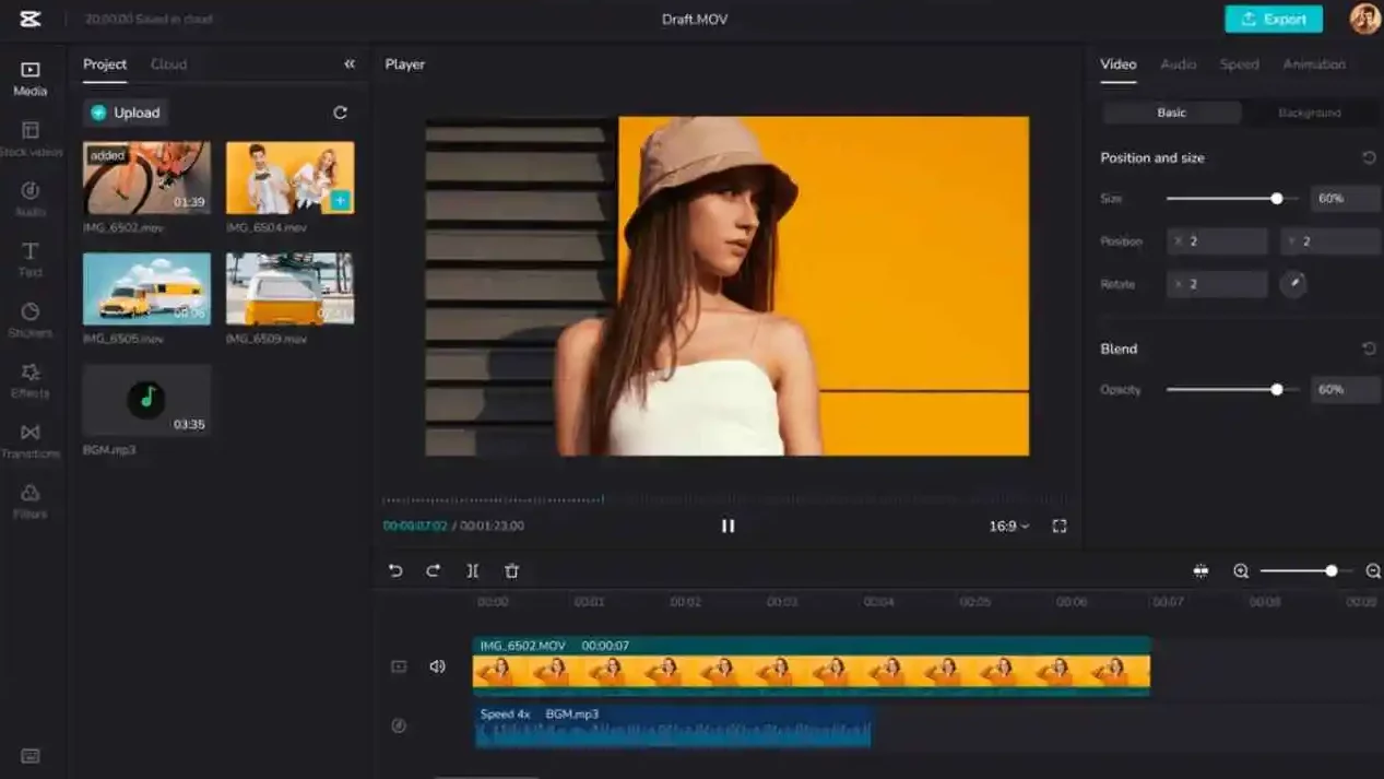 How To Create Videos With The Web Version Of Capcut For Instagram?
