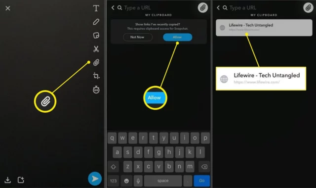What is Clipboard on Snapchat?